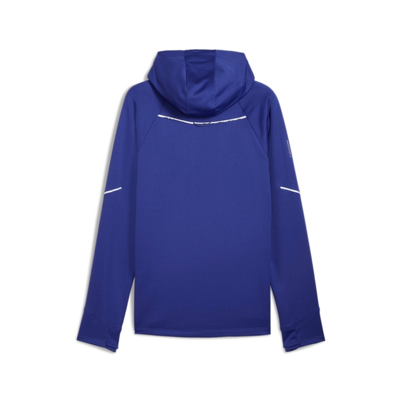 بوما هودي من الصوف للرجال PUMA RUN Grid - Image 2